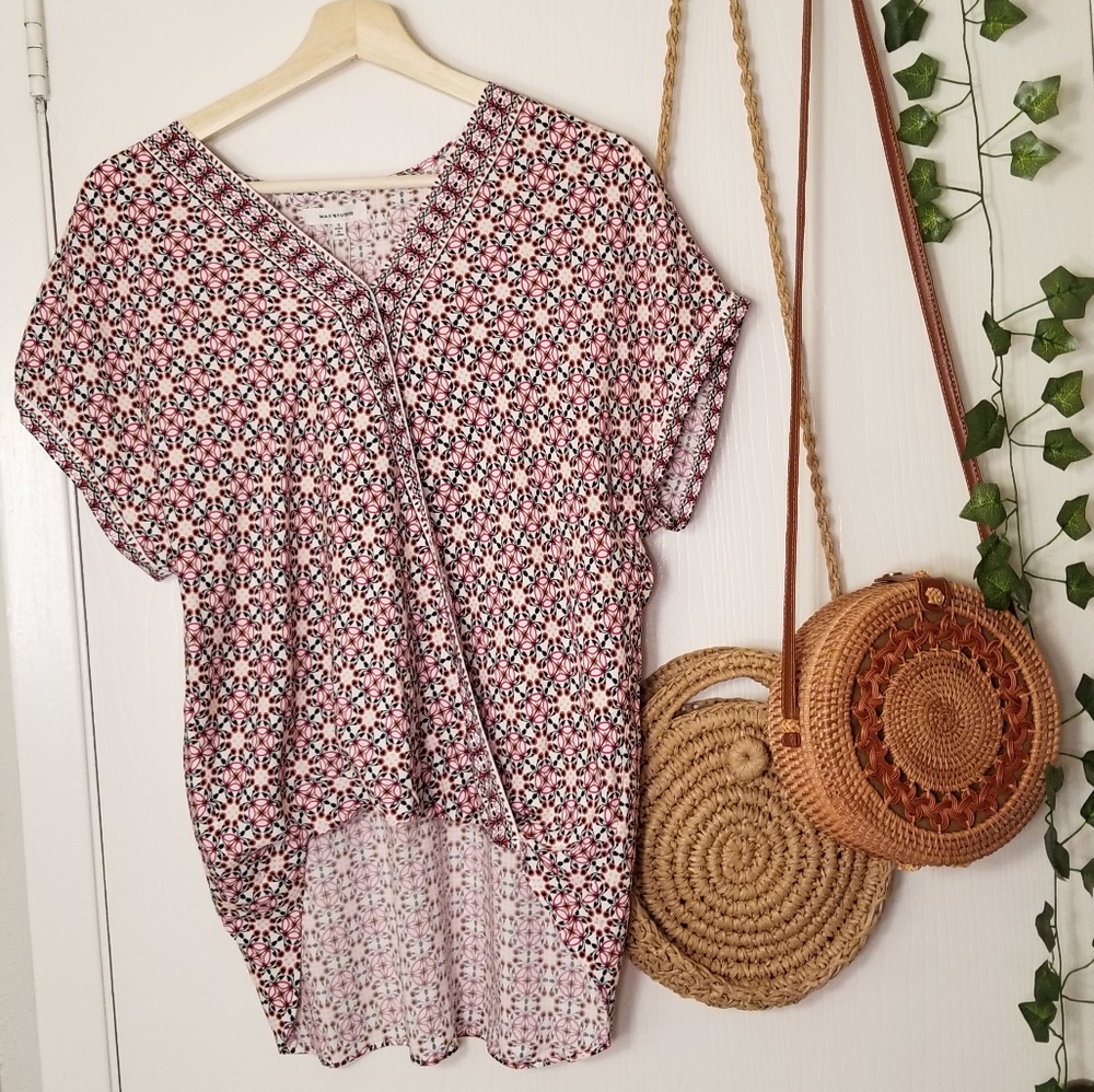 Max studio high low top sz S